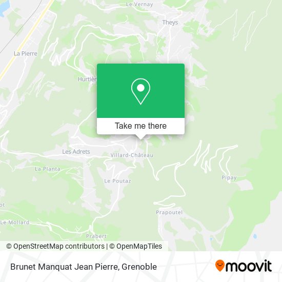 Brunet Manquat Jean Pierre map