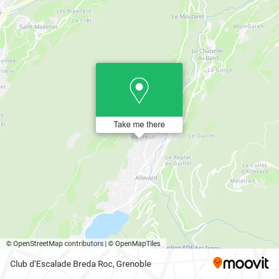 Club d'Escalade Breda Roc map
