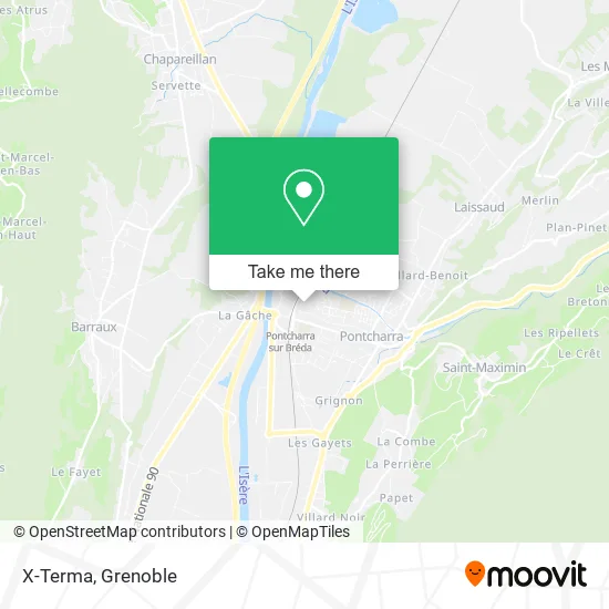 X-Terma map