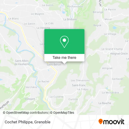 Cochet Philippe map