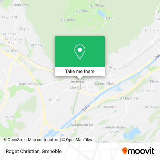 Roget Christian map