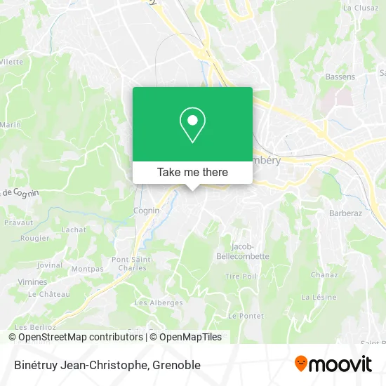 Binétruy Jean-Christophe map
