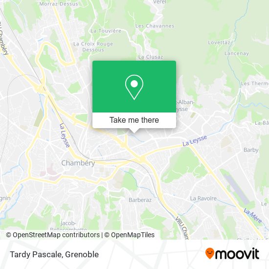 Tardy Pascale map