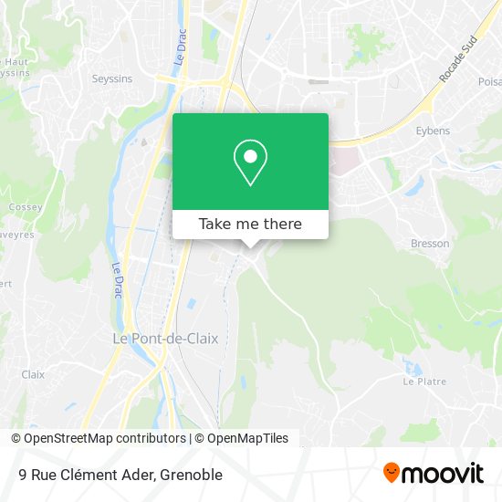 9 Rue Clément Ader map