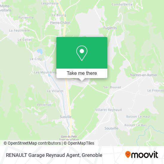 RENAULT Garage Reynaud Agent map