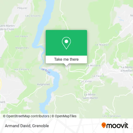 Armand David map