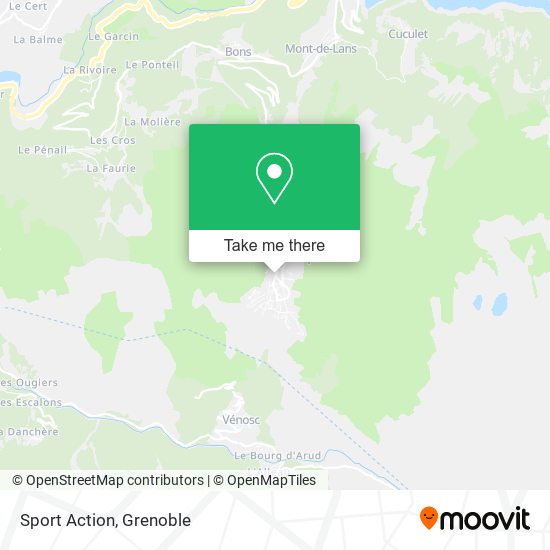 Mapa Sport Action