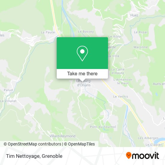 Tim Nettoyage map