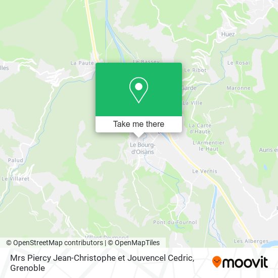 Mapa Mrs Piercy Jean-Christophe et Jouvencel Cedric