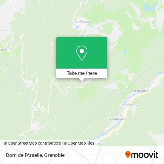 Dom de l'Arselle map