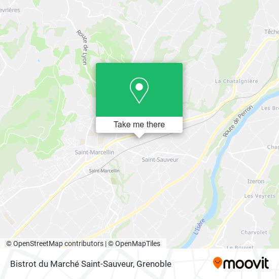 Bistrot du Marché Saint-Sauveur map