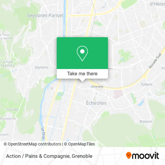 Action / Pains & Compagnie map