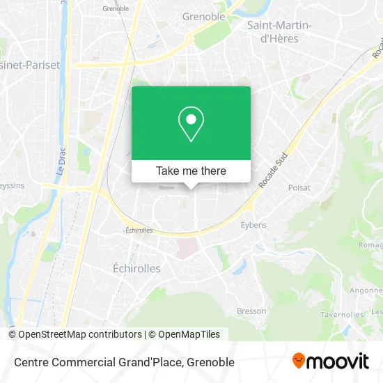 Centre Commercial Grand'Place map