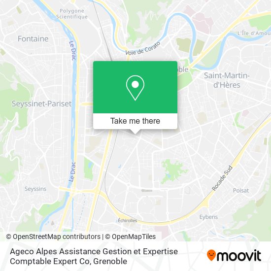 Ageco Alpes Assistance Gestion et Expertise Comptable Expert Co map
