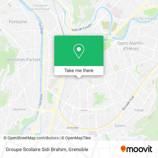 Groupe Scolaire Sidi Brahim map