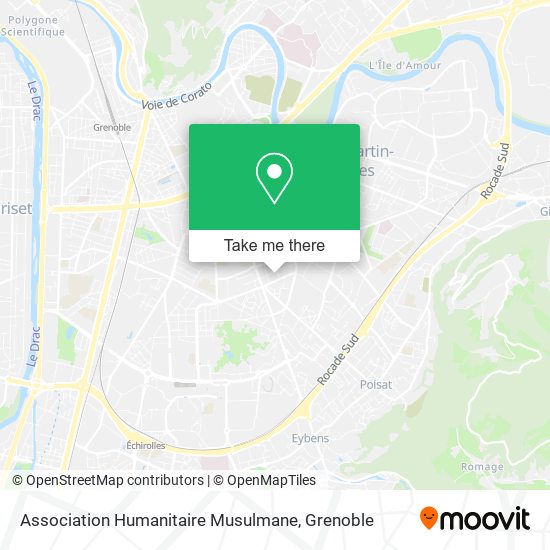 Mapa Association Humanitaire Musulmane