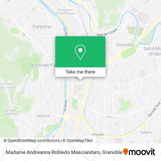 Madame Andreanna Robledo Masciandaro map