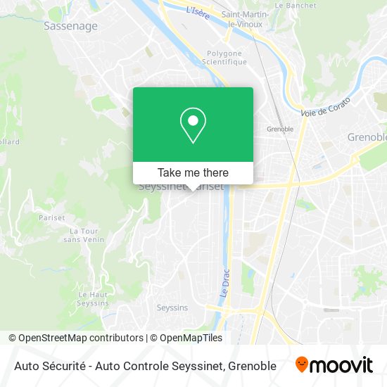 Mapa Auto Sécurité - Auto Controle Seyssinet