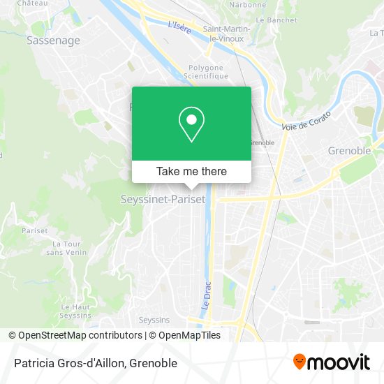 Mapa Patricia Gros-d'Aillon