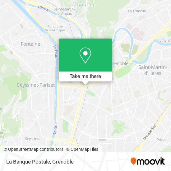 La Banque Postale map