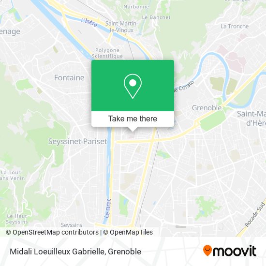 Midali Loeuilleux Gabrielle map