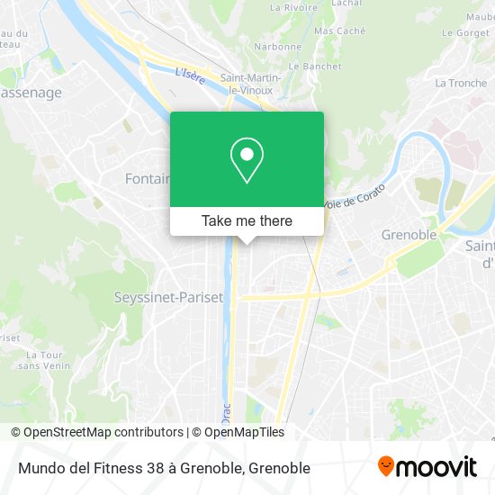 Mapa Mundo del Fitness 38 à Grenoble