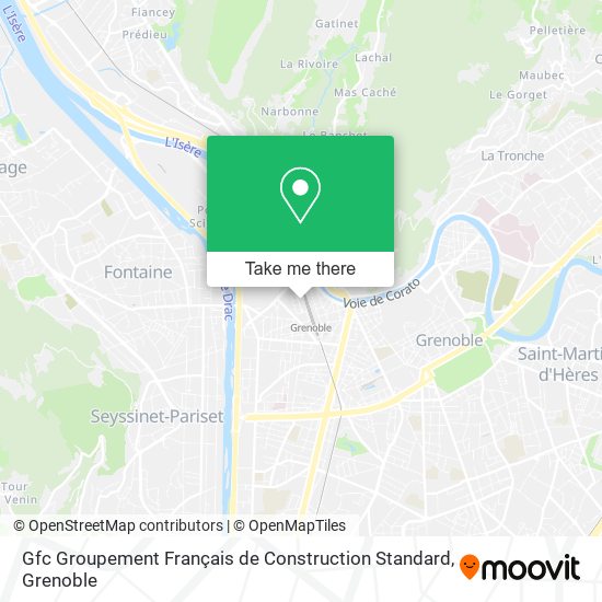 Mapa Gfc Groupement Français de Construction Standard