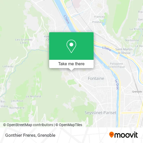 Gonthier Freres map