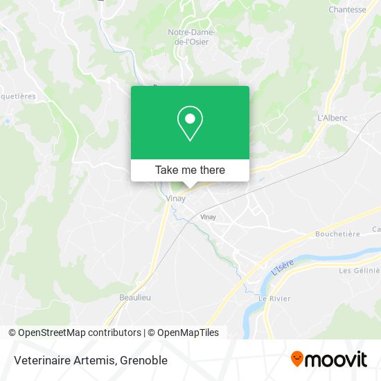 Mapa Veterinaire Artemis