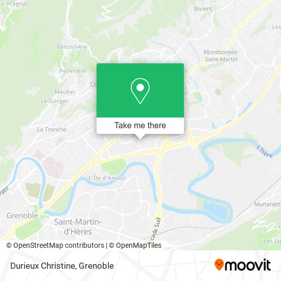 Durieux Christine map