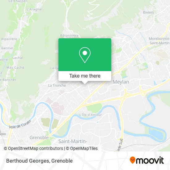 Berthoud Georges map