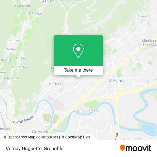 Vernay Huguette map
