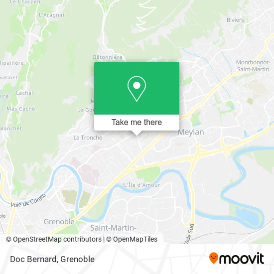 Doc Bernard map
