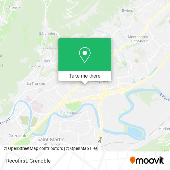 Recofirst map