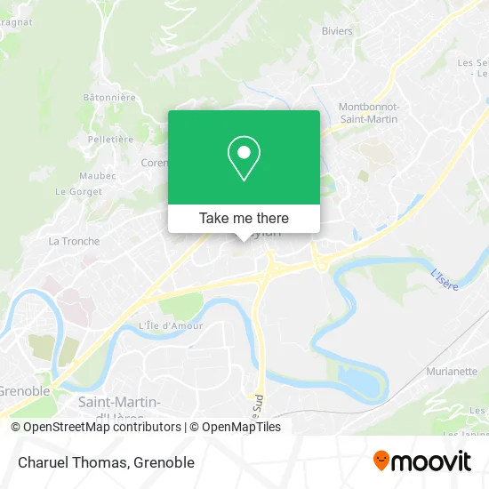 Charuel Thomas map
