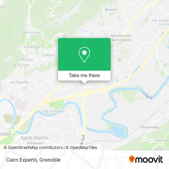 Cairn Experts map