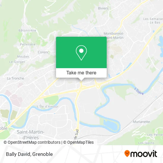 Bally David map