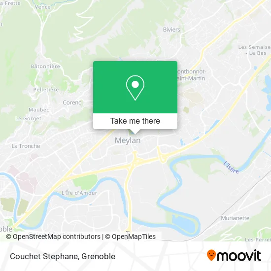 Couchet Stephane map