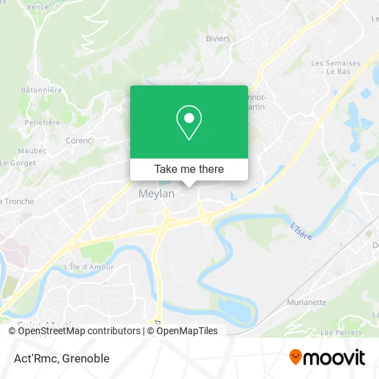 Act'Rmc map