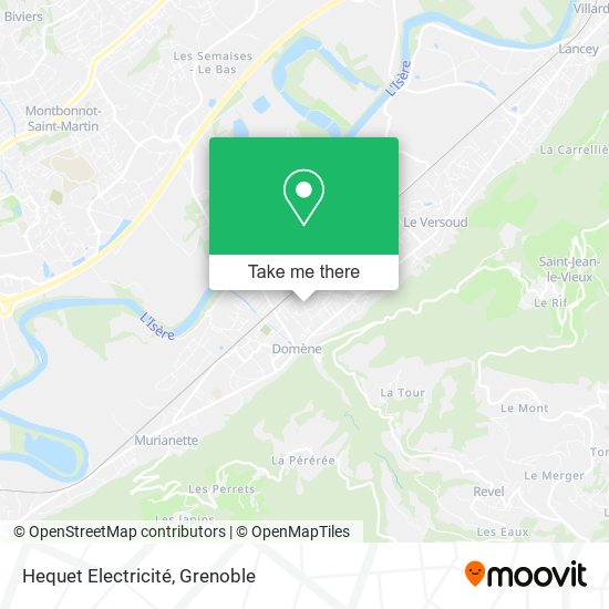 Mapa Hequet Electricité