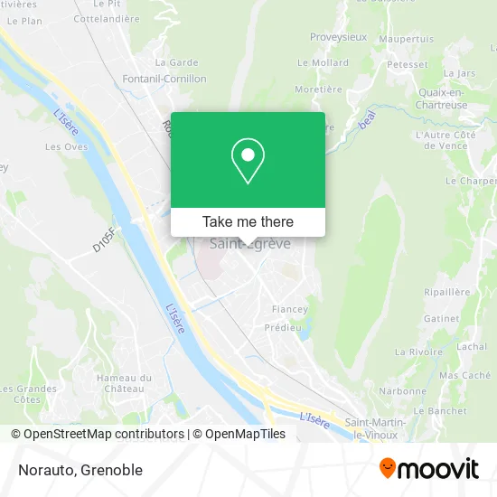 Norauto map