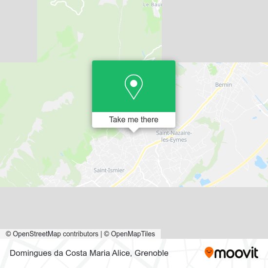 Domingues da Costa Maria Alice map