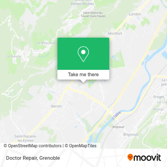 Doctor Repair map