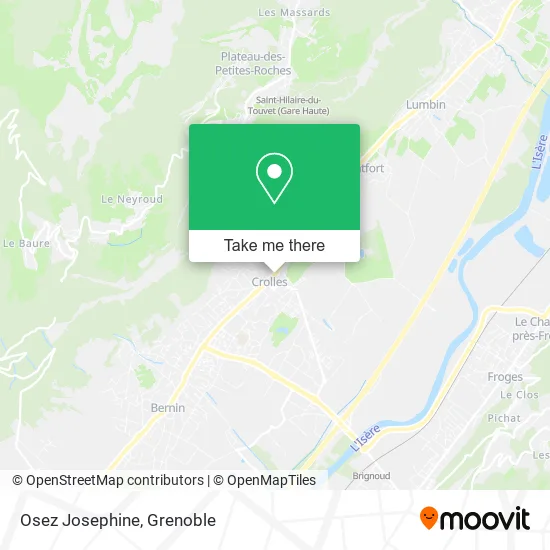 Osez Josephine map