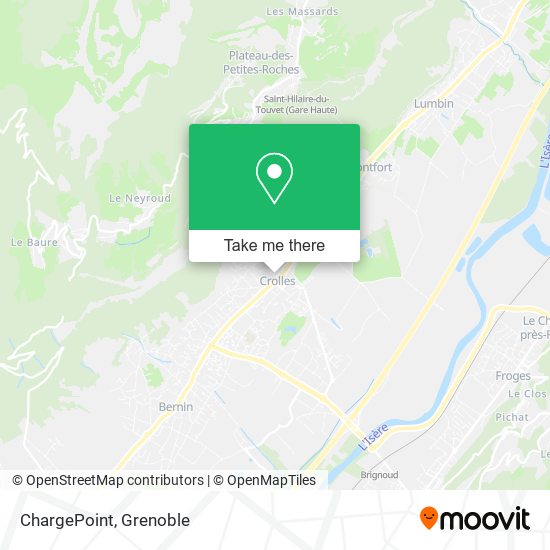 ChargePoint map