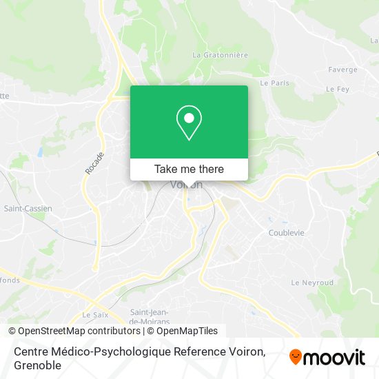 Centre Médico-Psychologique Reference Voiron map