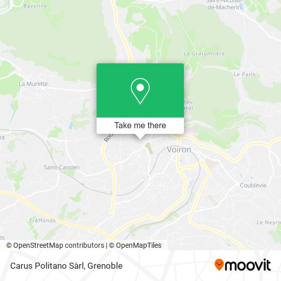 Carus Politano Sàrl map