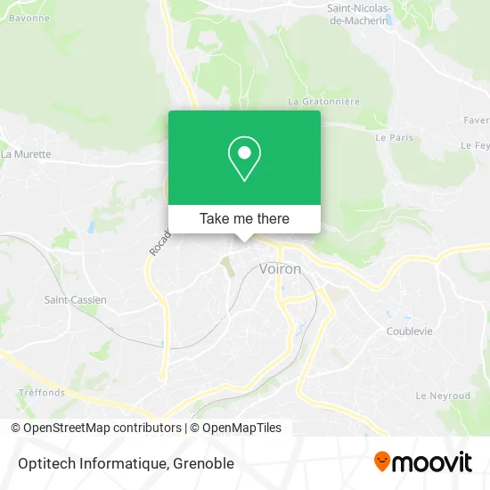 Optitech Informatique map