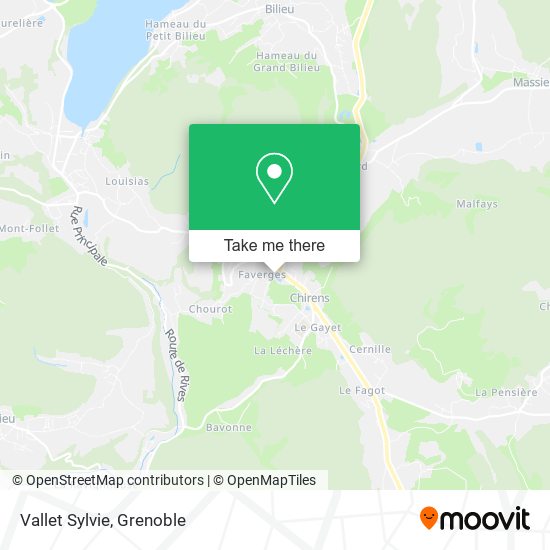 Mapa Vallet Sylvie