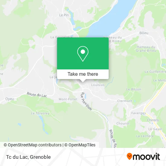 Tc du Lac map